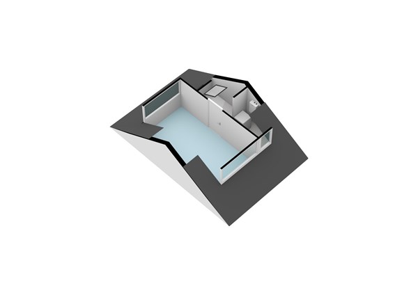 Floorplan - Annie M.G. Schmidtlaan 16, 2343 BH Oegstgeest